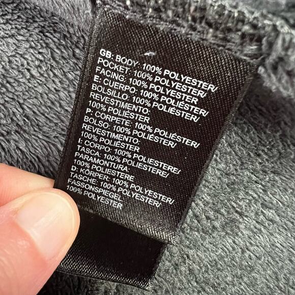 The North Face Gray Mid-Weight Soft Shell Fleece Lined Men's Coat Jacket sz Sm - Picture 4 of 10